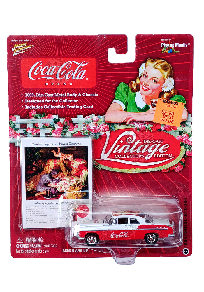 ジョニーライトニング Vintage collectors editionコーラ EXCLUSIVES Johnny Lightning Vintage Collectors Edition Coca