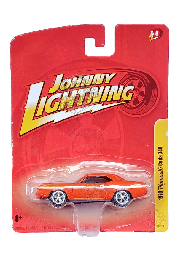 Johnny Lightning 1:64 - 1985 Chevrolet Silverado Zinger Arancione/Nero - Diecast Nuovo 2022