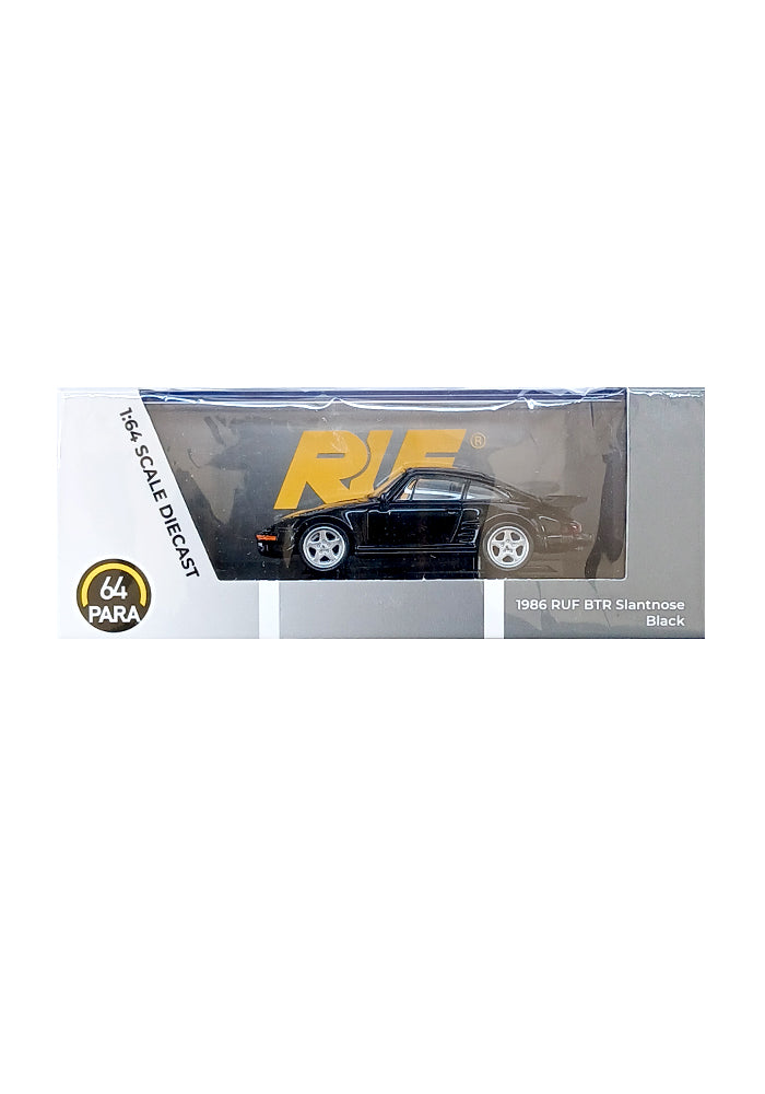Modèle Réduit 1:64 Paragon Porsche 911 930 Ruf BTR Slantnose 1986 - Noire