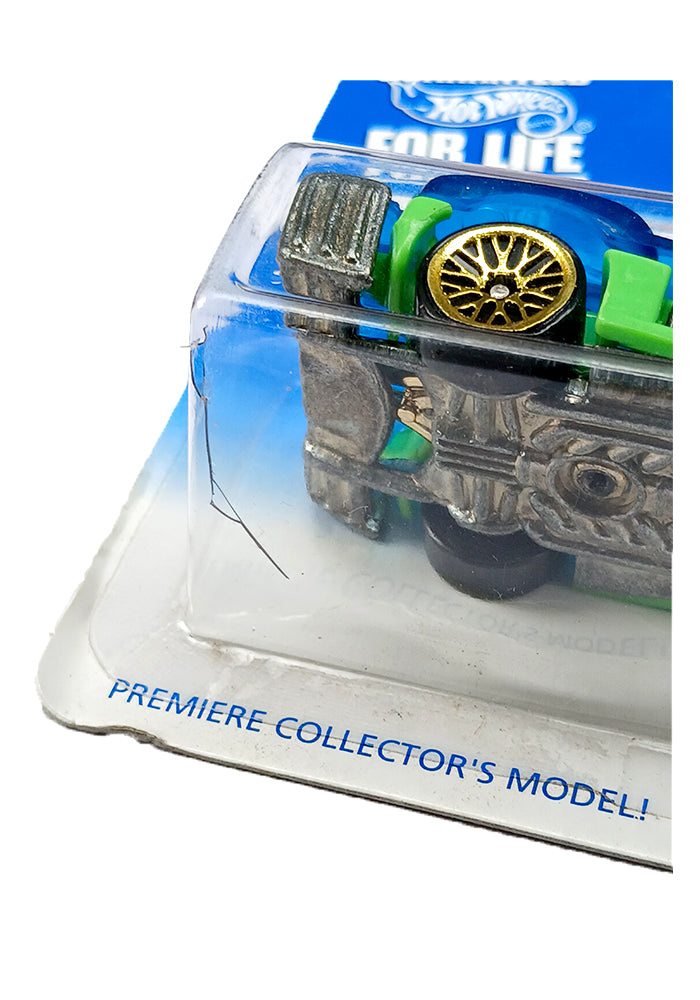 EXCLUSIVES Hot Wheels Road Rocket - Green / Blue - 1995 Card