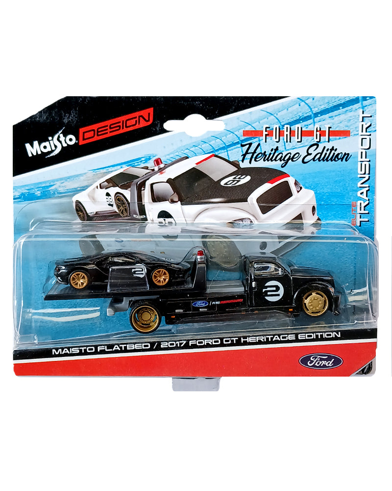 Maisto Design Elite Transport Heritage Edition Maisto Flatbed & 2017 F