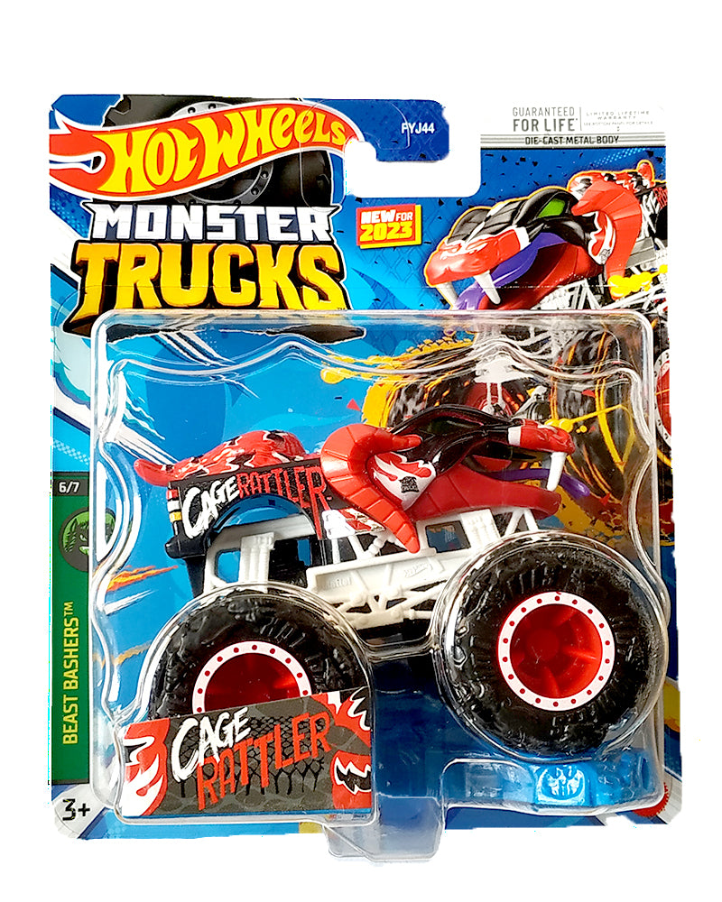 Hot Wheels Monster Trucks Oversized 2023 Cage Rattler