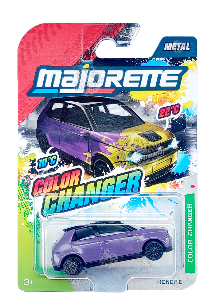 Majorette Colour Changer Edition Honda E - Purple / Golden - 2025 Card ...
