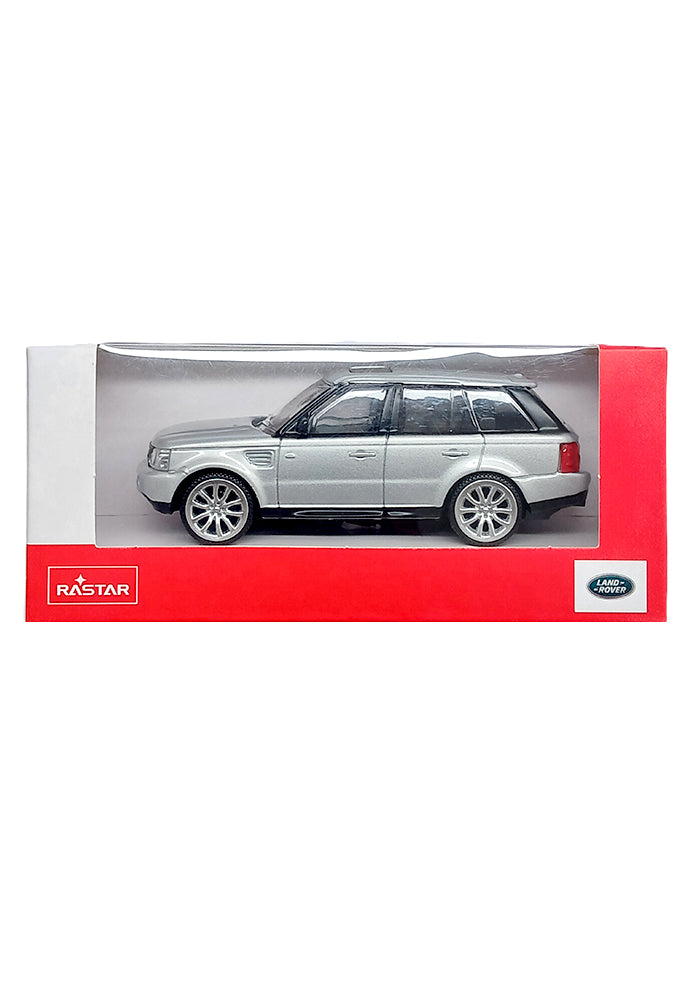 EXCLUSIVES Rastar Range Rover Sport - Silver (Scale 1:43)– Toys-India.com