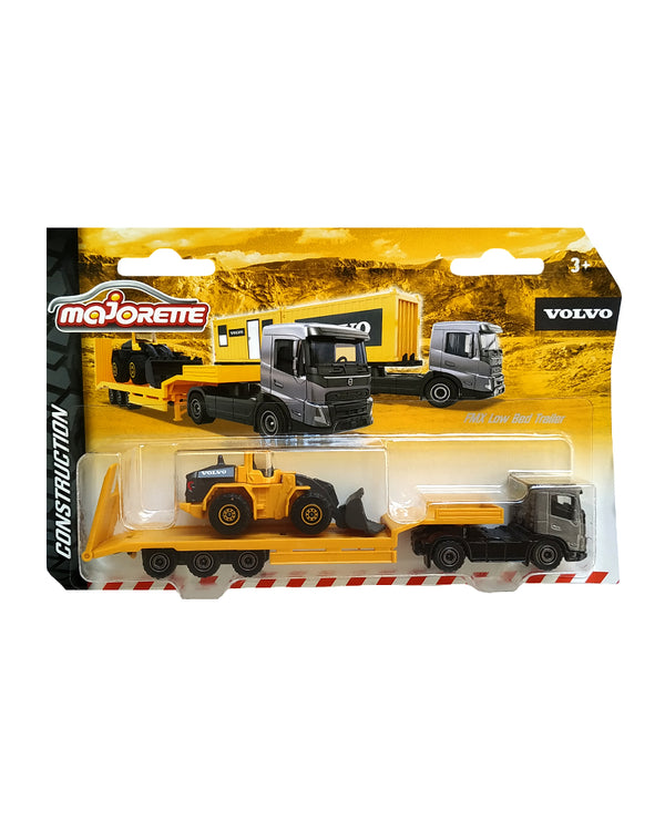 Majorette - Coffret 4 véhicules de chantier Volvo Construction - Mini véhicules et circuits - Jeux d'imagination Majorette - Coffret 4 véhicules de chantier Volvo Construction - Mini véhicules et circuits - Jeux d'imagination
