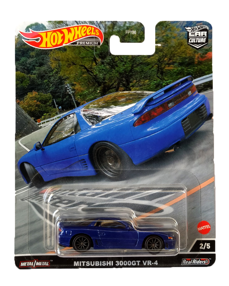 EXCLUSIVES Hot Wheels Premium Mountain Drifters Mitsubishi 3000GT VR-4 ...